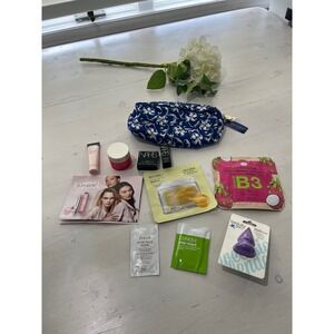 Estee Lauder‎ Cosmetic Bag NARS Blush Lipstick & Face Masks Beauty Bundle